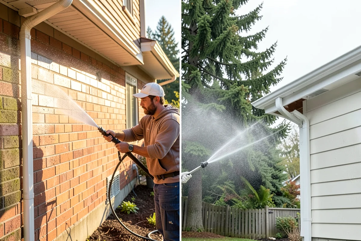 Chimney Exterior Cleaning in DuPont, Pierce County, WA - Assess chimney material and check mortar condition