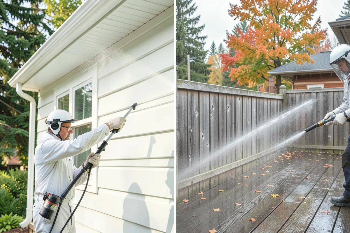 Chimney Exterior Cleaning in Duvall, King County, WA - Assess chimney material and check mortar condition