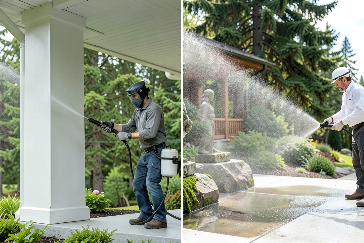 Chimney Exterior Cleaning in Everett, Snohomish County, WA - Assess chimney material and check mortar condition