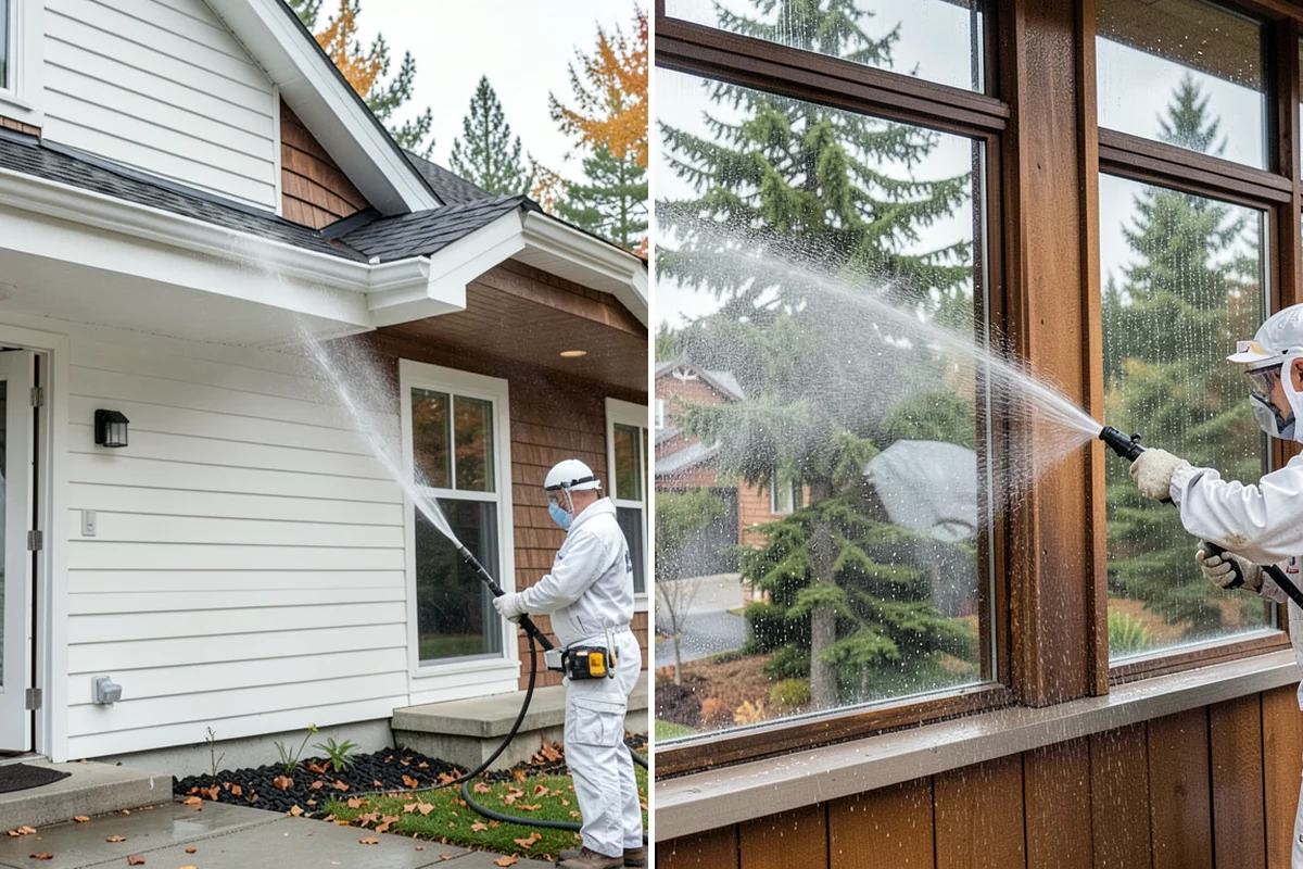 Chimney Exterior Cleaning in Federal Way, King County, WA - Assess chimney material and check mortar condition