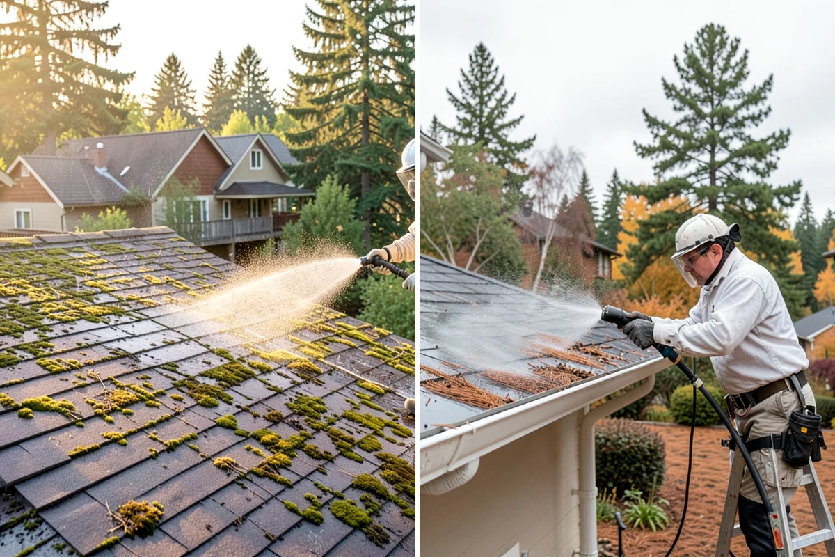 Chimney Exterior Cleaning in Fircrest, Pierce County, WA - Assess chimney material and check mortar condition