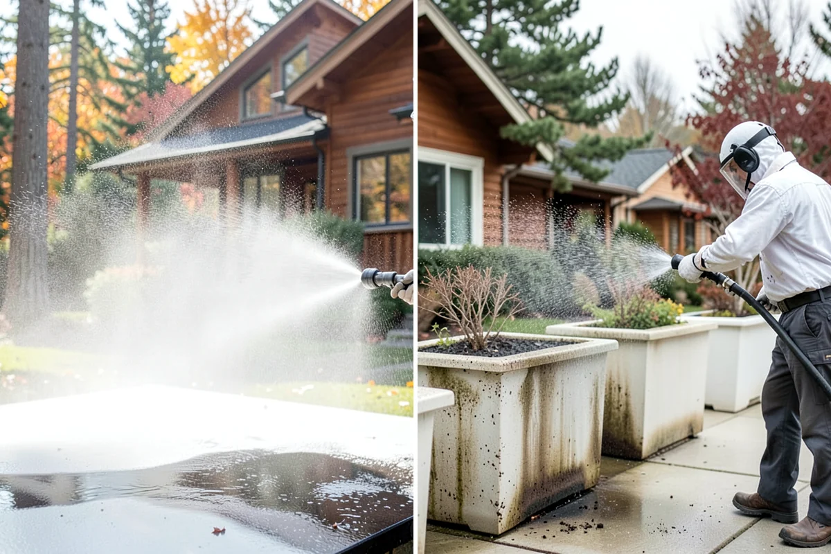Chimney Exterior Cleaning in Hunts Point, King County, WA - Assess chimney material and check mortar condition