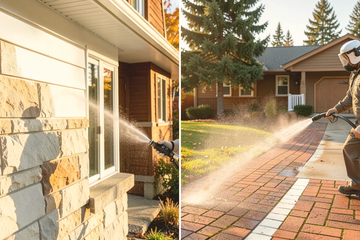 Chimney Exterior Cleaning in Kirkland, King County, WA - Assess chimney material and check mortar condition
