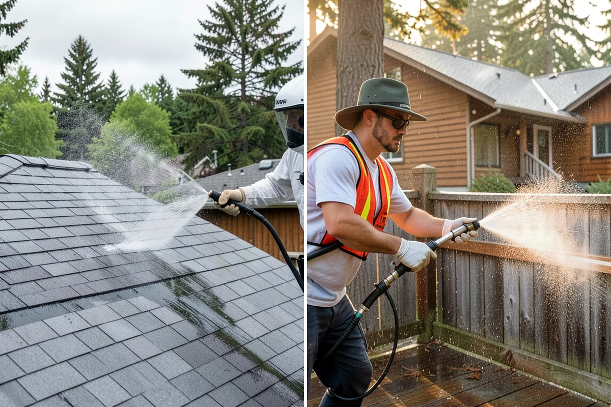 Chimney Exterior Cleaning in Lakewood, Pierce County, WA - Assess chimney material and check mortar condition