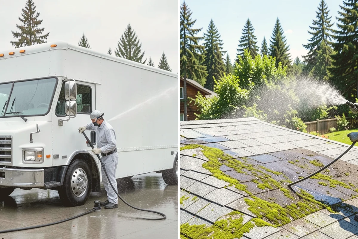 Chimney Exterior Cleaning in Lynnwood, Snohomish County, WA - Assess chimney material and check mortar condition
