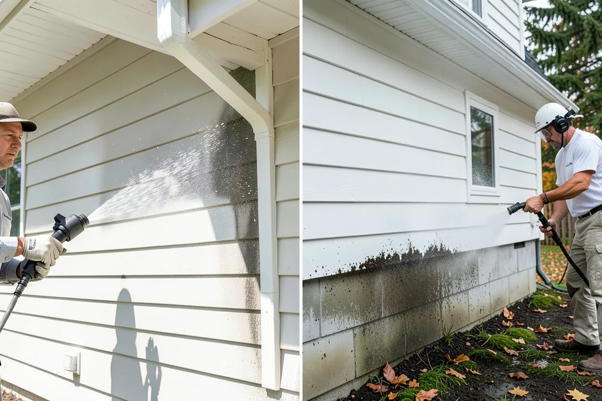 Chimney Exterior Cleaning in Maple Valley, King County, WA - Assess chimney material and check mortar condition