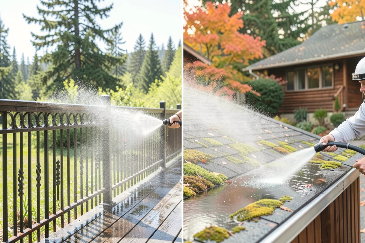 Chimney Exterior Cleaning in Mercer Island, King County, WA - Assess chimney material and check mortar condition