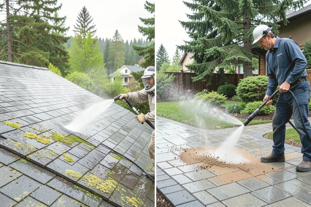 Chimney Exterior Cleaning in Mountlake Terrace, Snohomish County, WA - Assess chimney material and check mortar condition