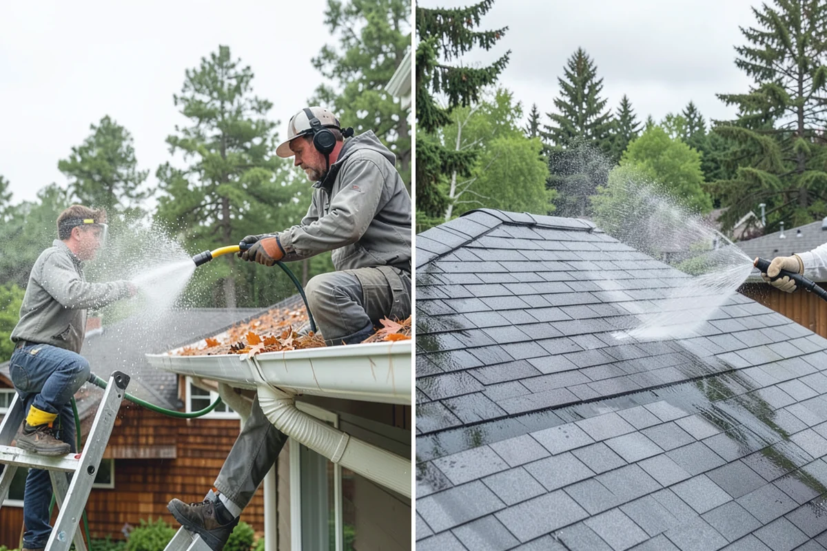 Chimney Exterior Cleaning in Redmond, King County, WA - Assess chimney material and check mortar condition