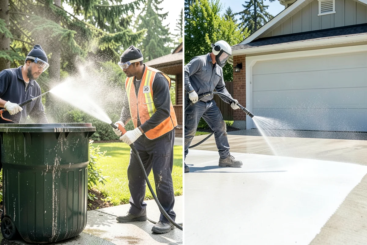 Chimney Exterior Cleaning in Shoreline, King County, WA - Assess chimney material and check mortar condition