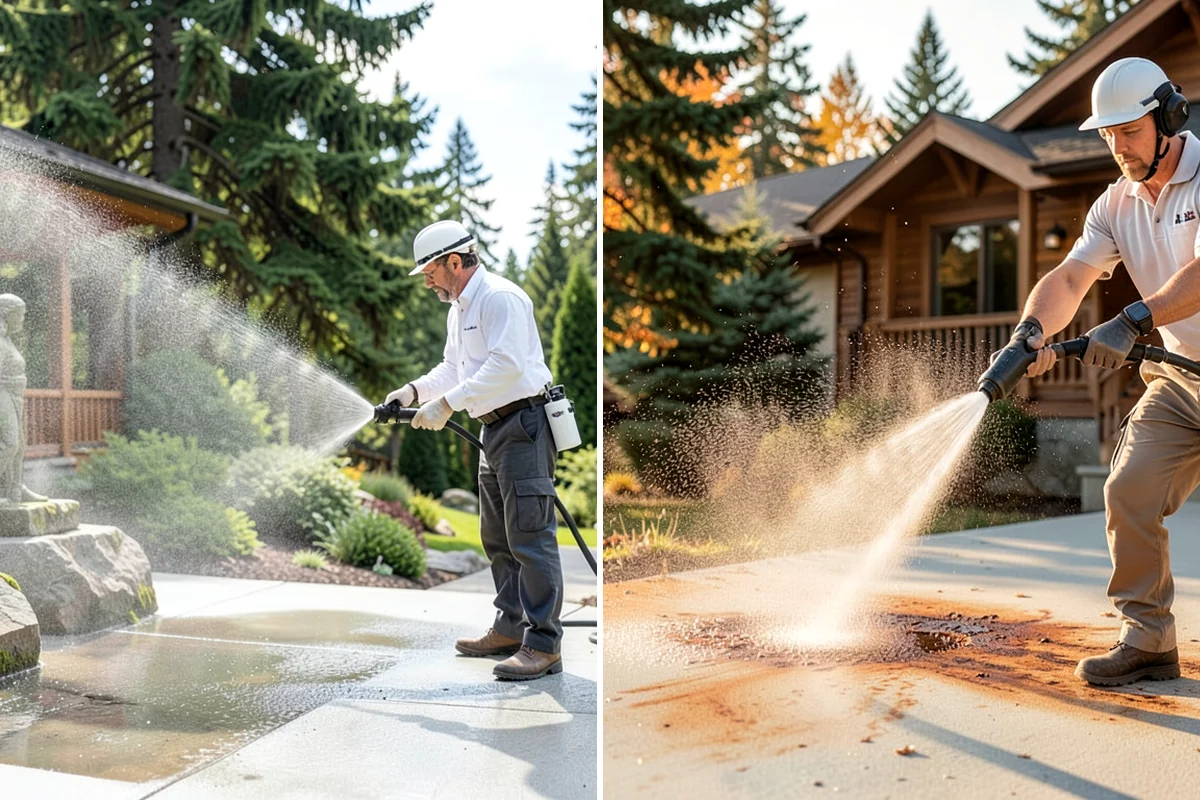 Chimney Exterior Cleaning in Snoqualmie, King County, WA - Assess chimney material and check mortar condition