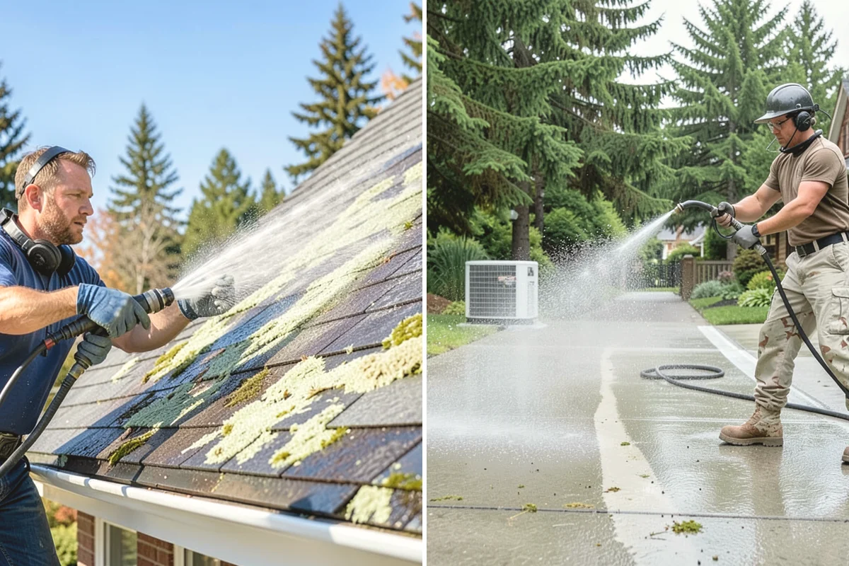 Chimney Exterior Cleaning in Steilacoom, Pierce County, WA - Assess chimney material and check mortar condition