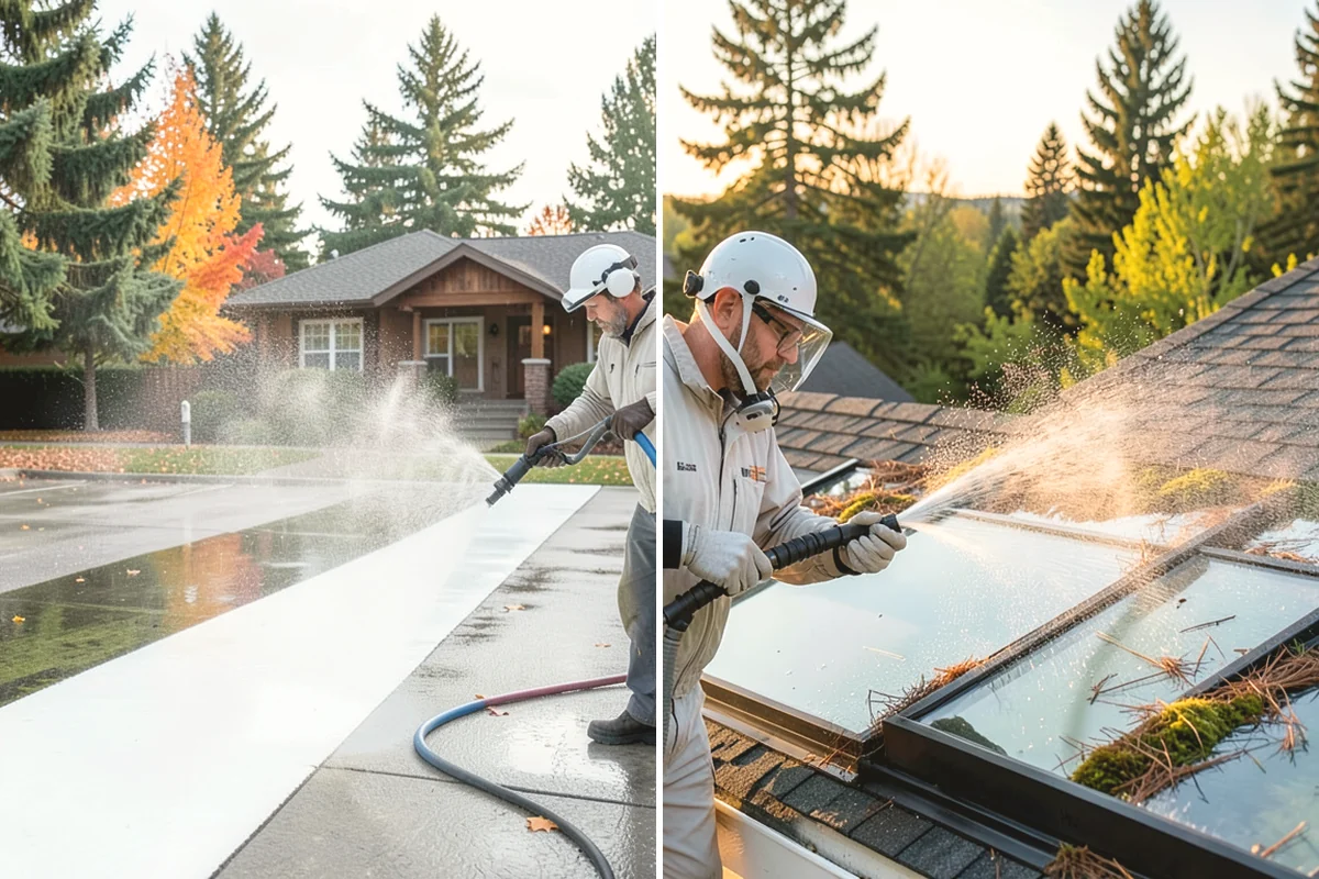 Chimney Exterior Cleaning in University Place, Pierce County, WA - Assess chimney material and check mortar condition