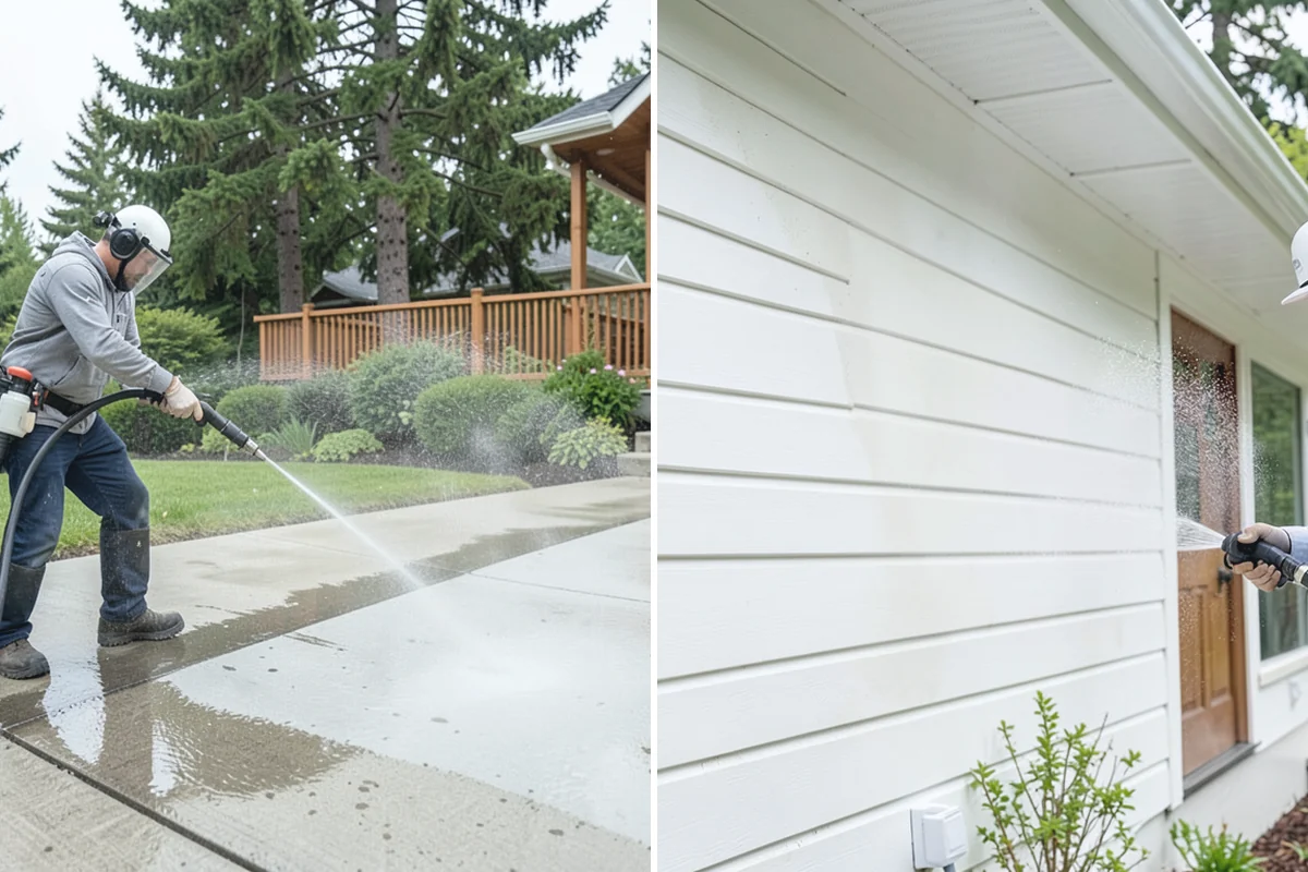 Chimney Exterior Cleaning in Woodinville, King County, WA - Assess chimney material and check mortar condition