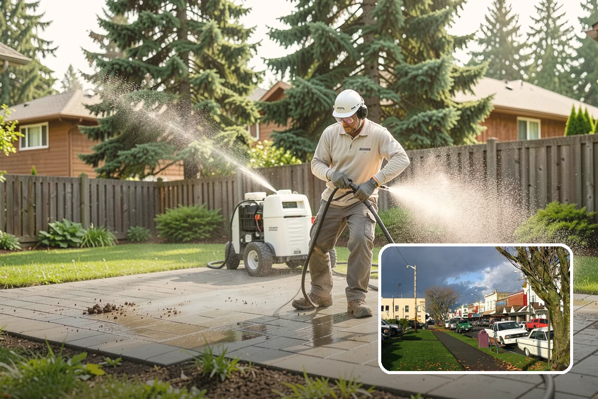 Church Exterior Cleaning in Arlington, Snohomish County, WA - Cleans aged brick, stone, and stucco without eroding mortar