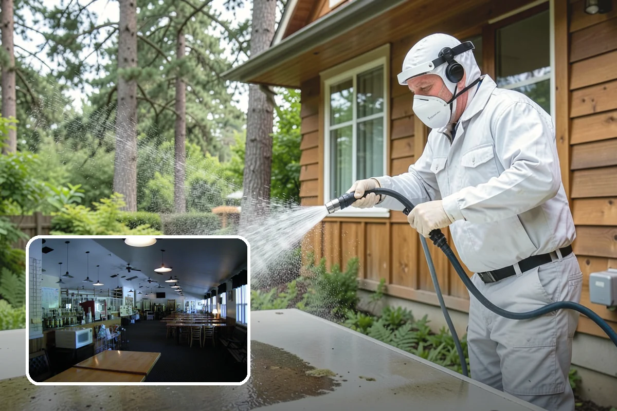 Church Exterior Cleaning in Black Diamond, King County, WA - Cleans aged brick, stone, and stucco without eroding mortar