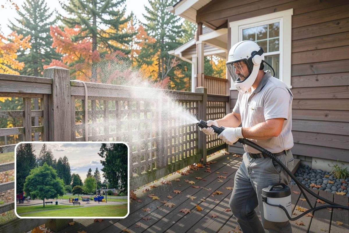 Church Exterior Cleaning in Bonney Lake, Pierce County, WA - Cleans aged brick, stone, and stucco without eroding mortar