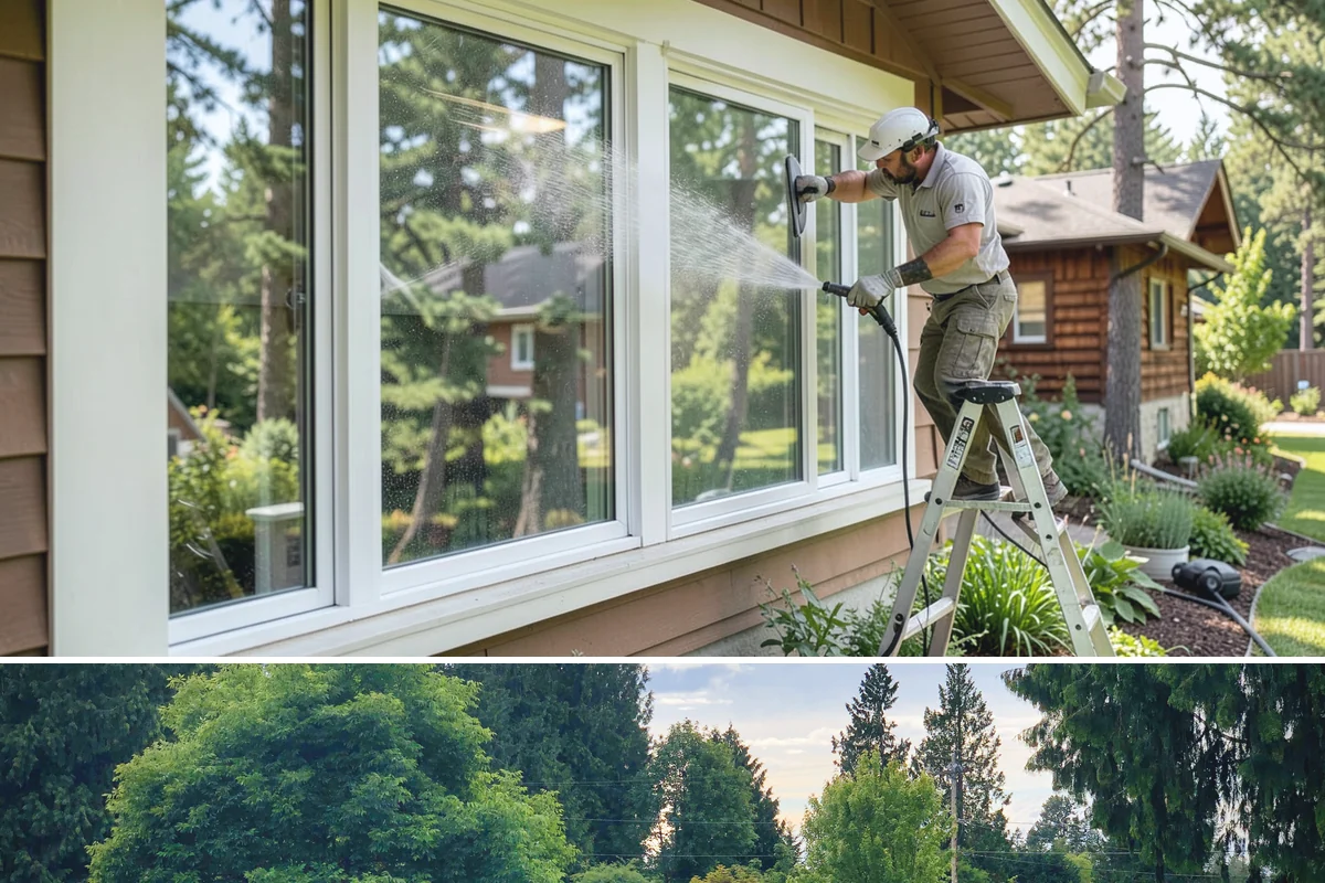 Church Exterior Cleaning in Bonney Lake, Pierce County, WA - Dry spring and summer months are safest for masonry work, timing a refresh ahead of major holiday services.