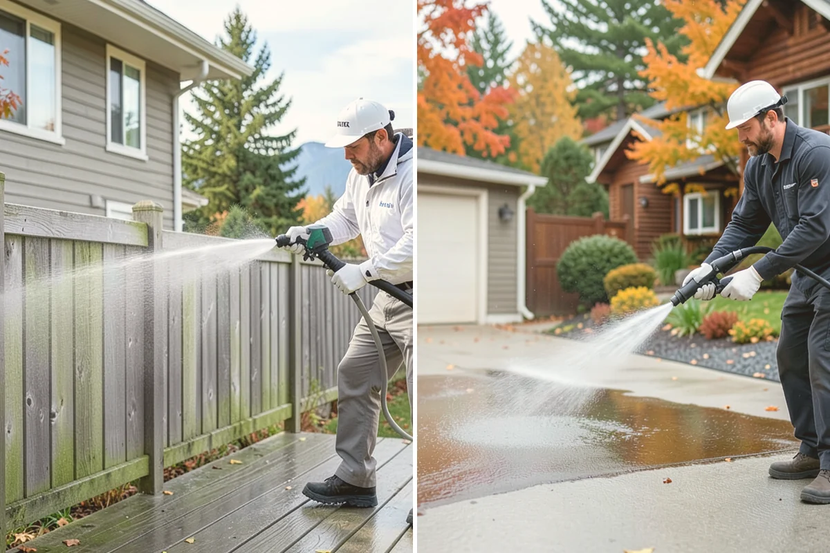 Church Exterior Cleaning in Bothell, King County, WA - Assess masonry condition and test a discreet area first