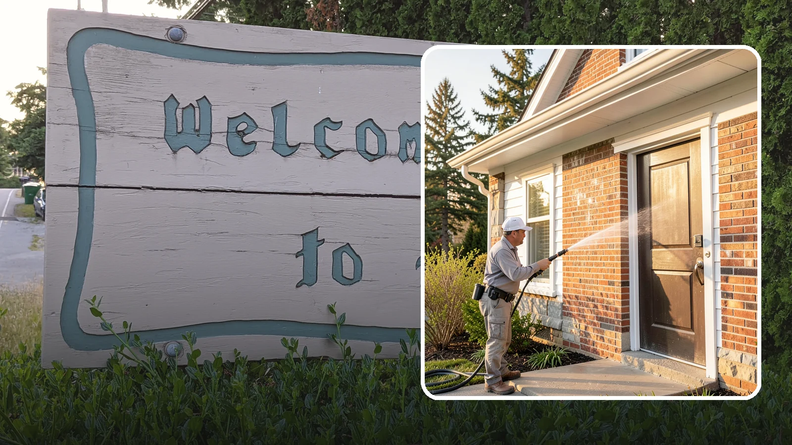 Church Exterior Cleaning in Brier, Snohomish County, WA - Gentle, respectful exterior cleaning for churches that restores brick, stone, and stucco facades along with entry steps and...