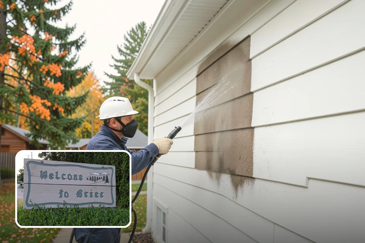 Church Exterior Cleaning in Brier, Snohomish County, WA - Cleans aged brick, stone, and stucco without eroding mortar