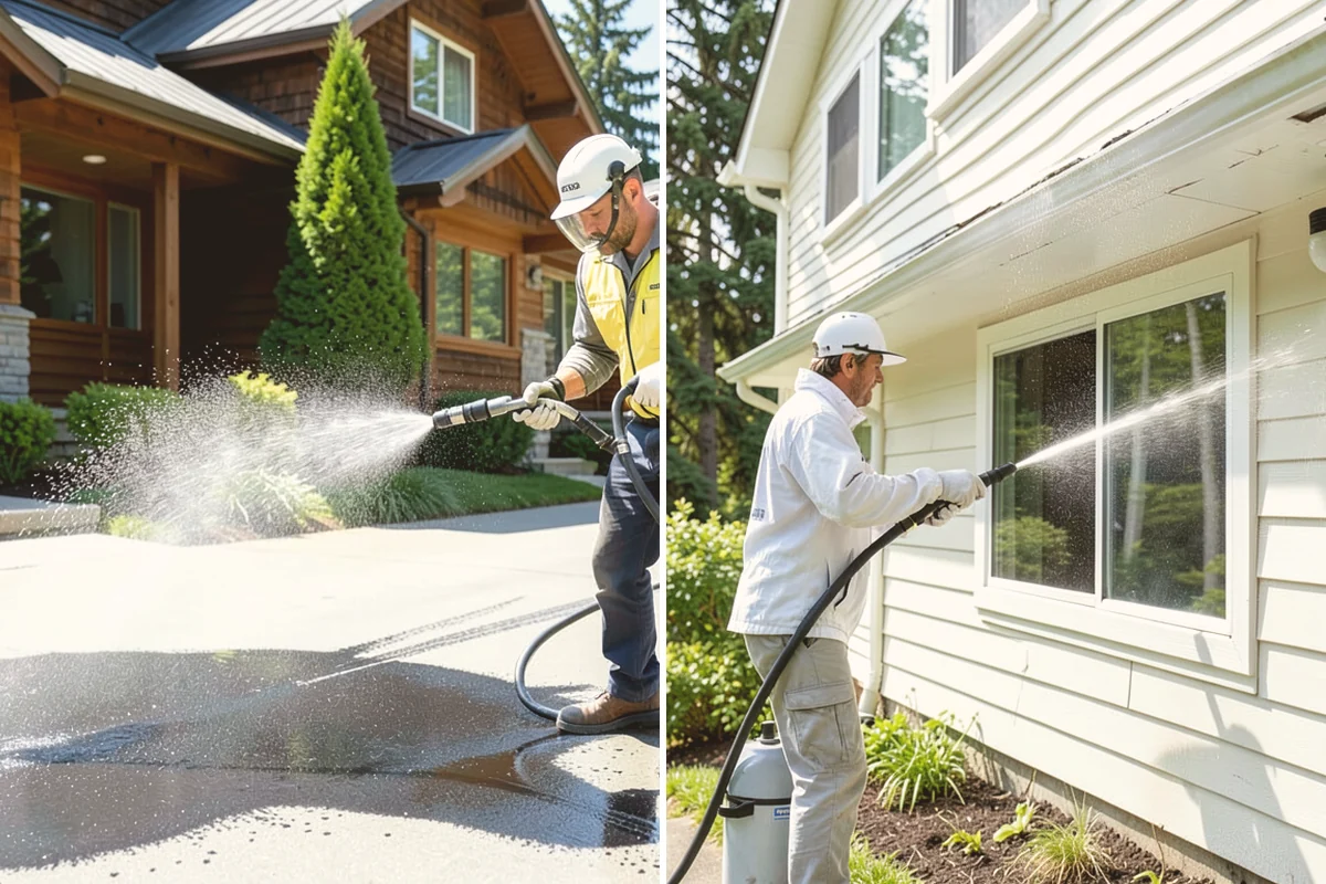Church Exterior Cleaning in Brier, Snohomish County, WA - Assess masonry condition and test a discreet area first