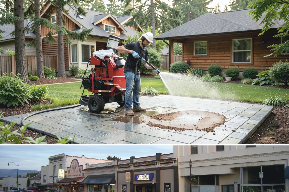 Church Exterior Cleaning in Burlington, Skagit County, WA - Dry spring and summer months are safest for masonry work, timing a refresh ahead of major holiday services.