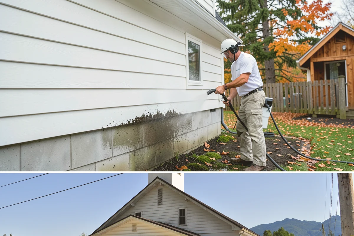Church Exterior Cleaning in Concrete, Skagit County, WA - Dry spring and summer months are safest for masonry work, timing a refresh ahead of major holiday services.