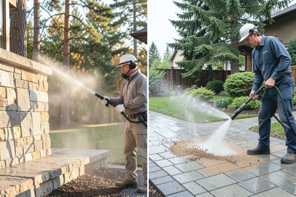 Church Exterior Cleaning in Darrington, Snohomish County, WA - Assess masonry condition and test a discreet area first