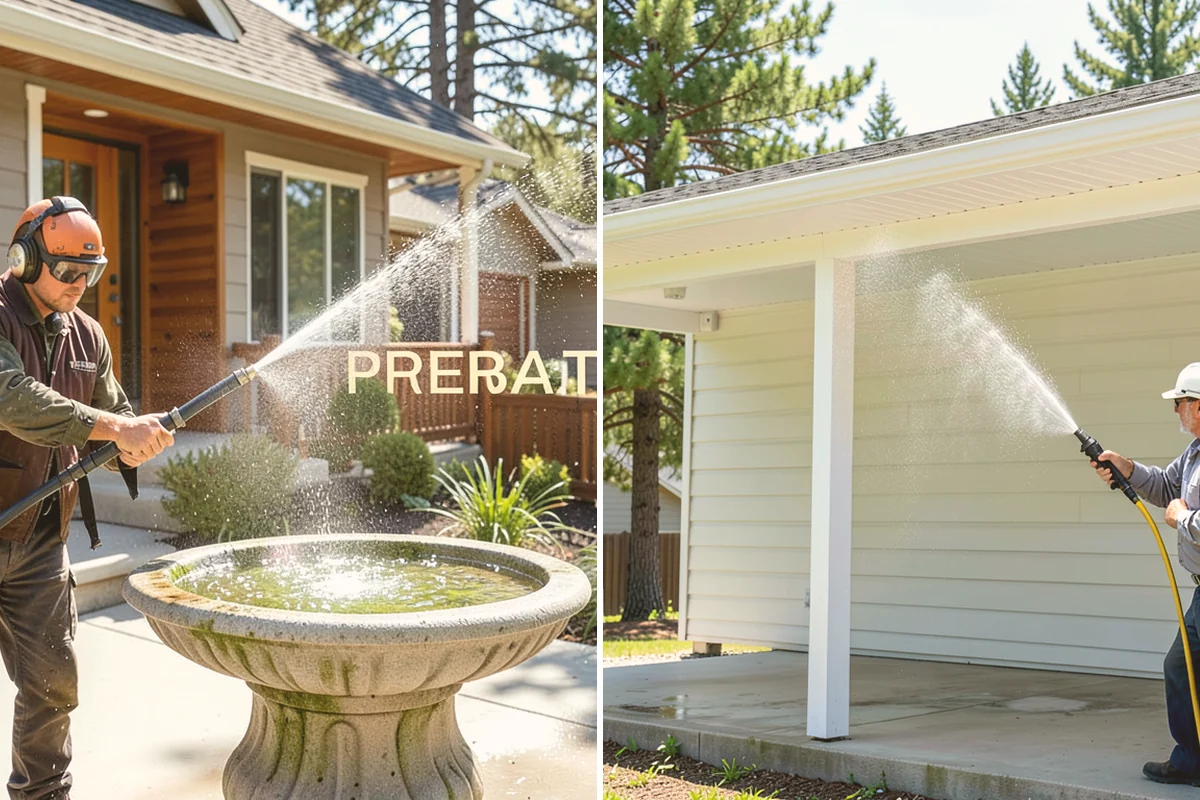 Church Exterior Cleaning in Edmonds, Snohomish County, WA - Assess masonry condition and test a discreet area first