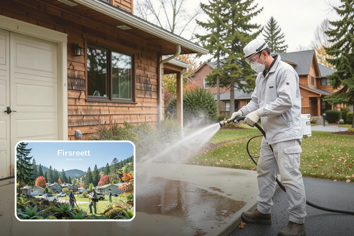 Church Exterior Cleaning in Fircrest, Pierce County, WA - Cleans aged brick, stone, and stucco without eroding mortar