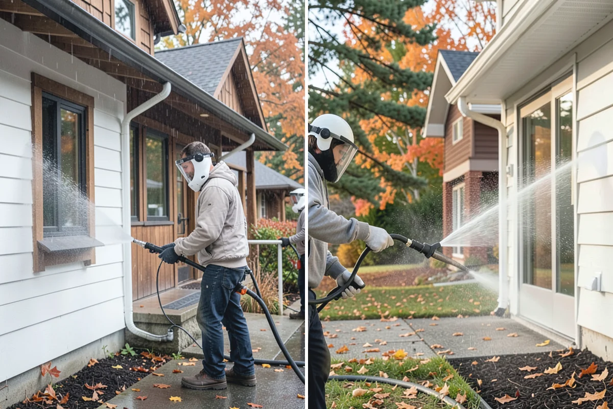 Church Exterior Cleaning in Granite Falls, Snohomish County, WA - Assess masonry condition and test a discreet area first