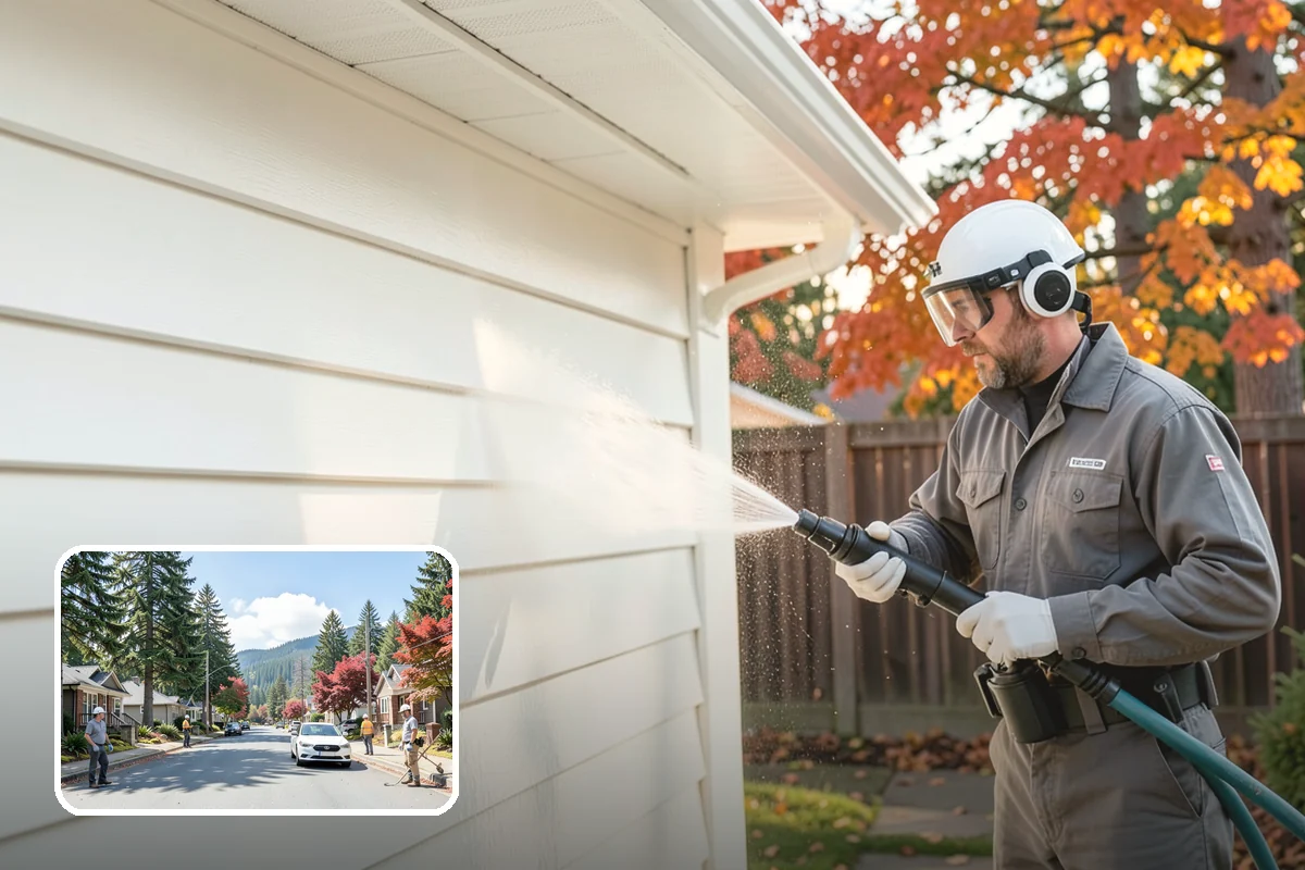 Church Exterior Cleaning in Hunts Point, King County, WA - Cleans aged brick, stone, and stucco without eroding mortar