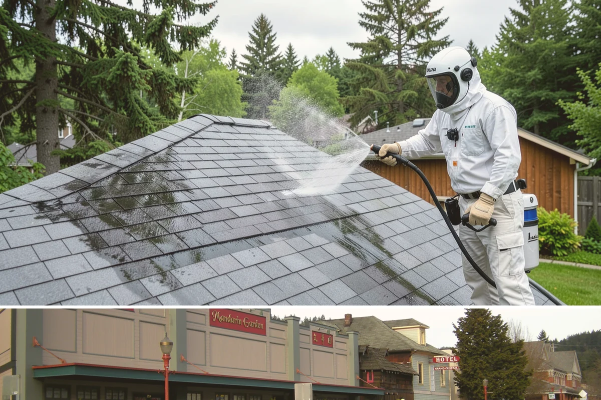 Church Exterior Cleaning in Issaquah, King County, WA - Dry spring and summer months are safest for masonry work, timing a refresh ahead of major holiday services.