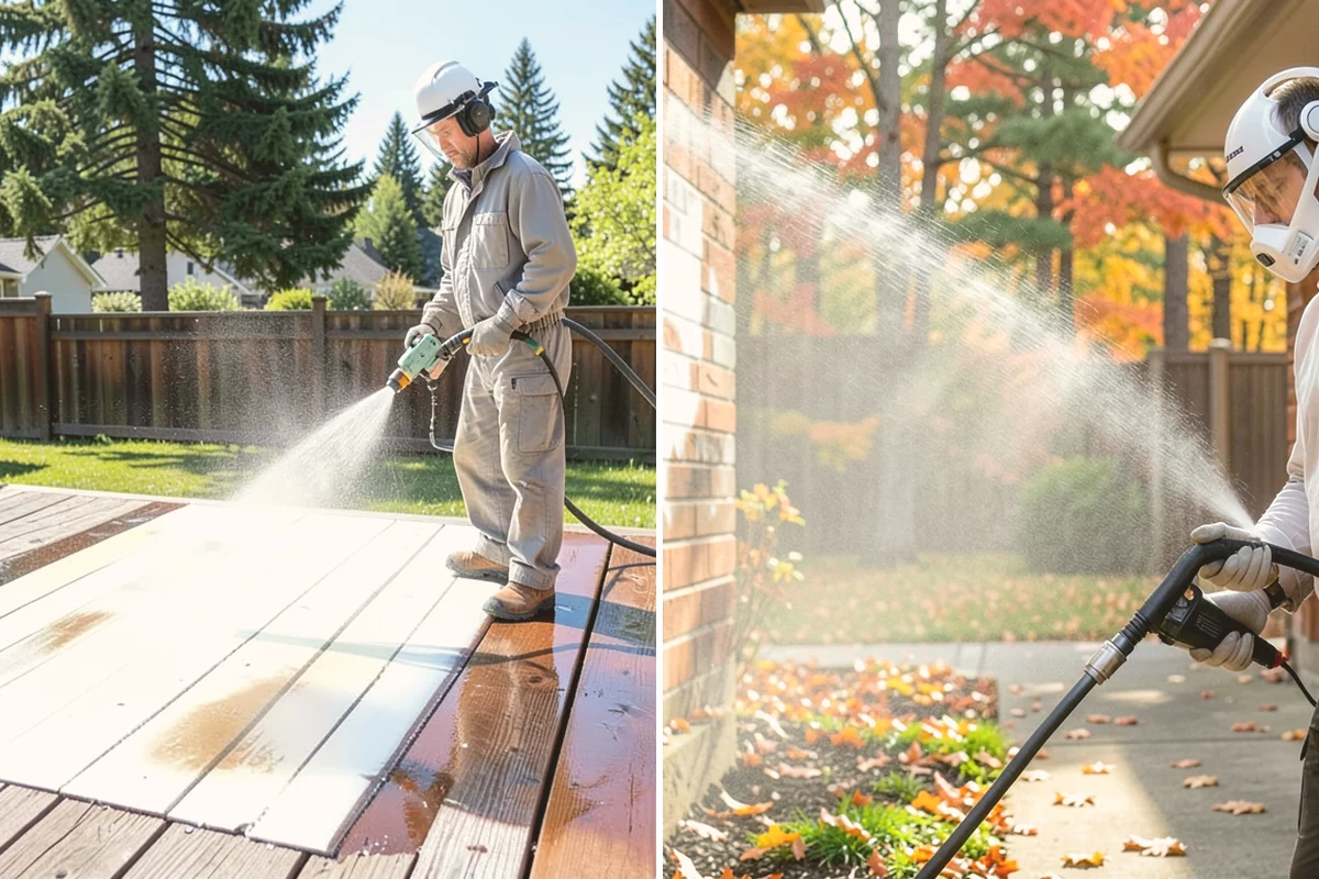 Church Exterior Cleaning in Kirkland, King County, WA - Assess masonry condition and test a discreet area first