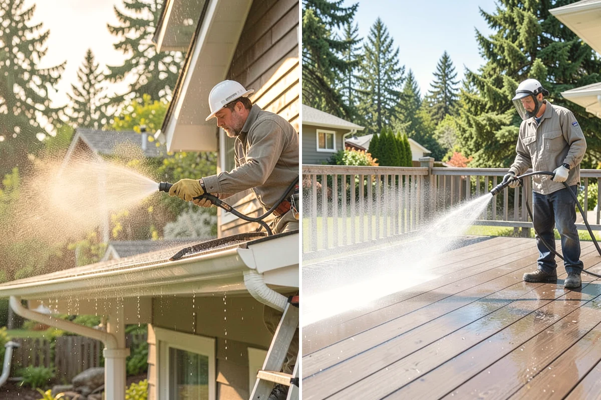 Church Exterior Cleaning in La Conner, Skagit County, WA - Assess masonry condition and test a discreet area first