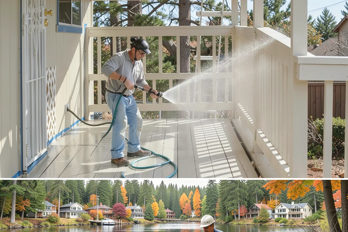 Church Exterior Cleaning in La Conner, Skagit County, WA - Dry spring and summer months are safest for masonry work, timing a refresh ahead of major holiday services.