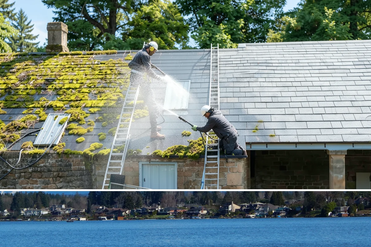 Church Exterior Cleaning in Lake Stevens, Snohomish County, WA - Dry spring and summer months are safest for masonry work, timing a refresh ahead of major holiday services.