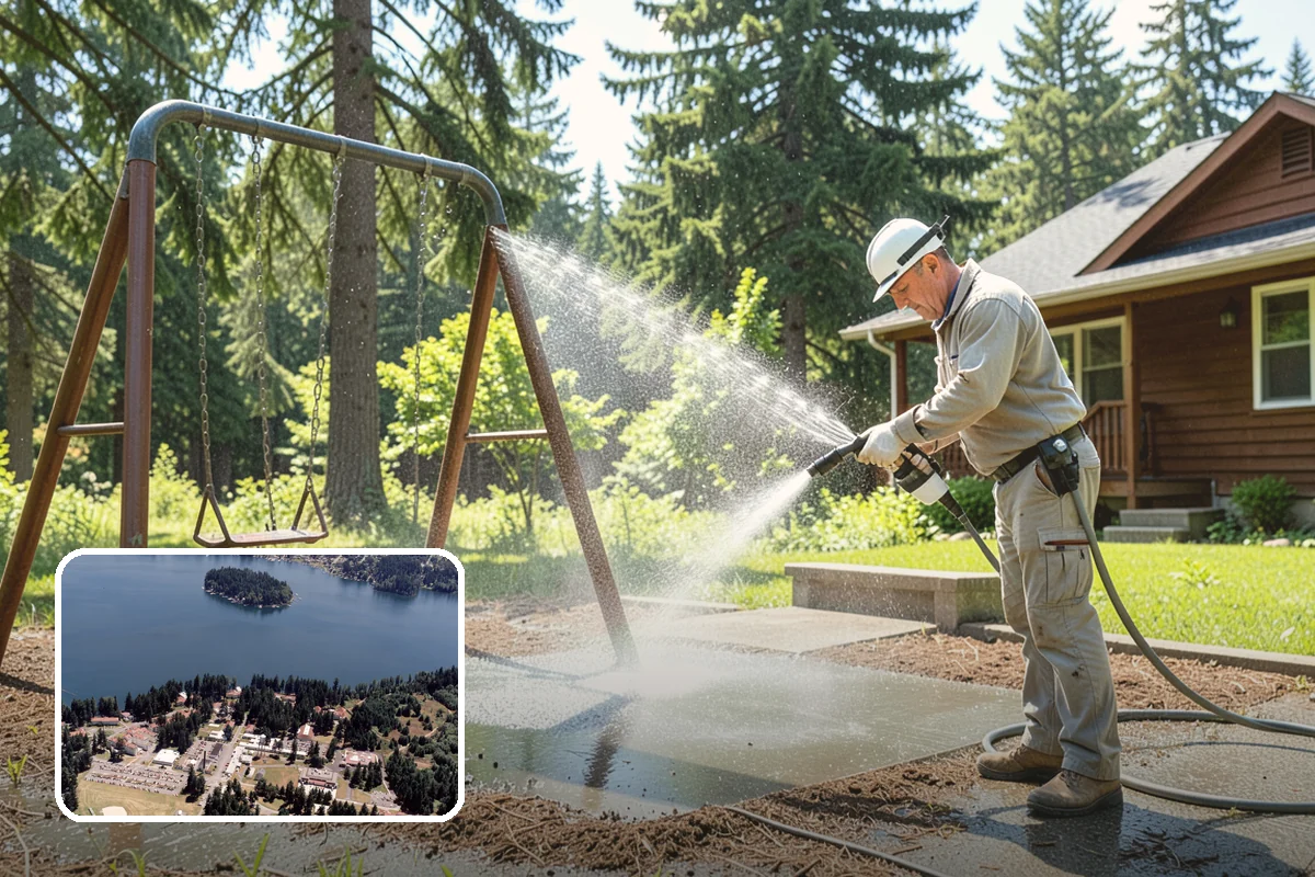 Church Exterior Cleaning in Lakewood, Pierce County, WA - Cleans aged brick, stone, and stucco without eroding mortar
