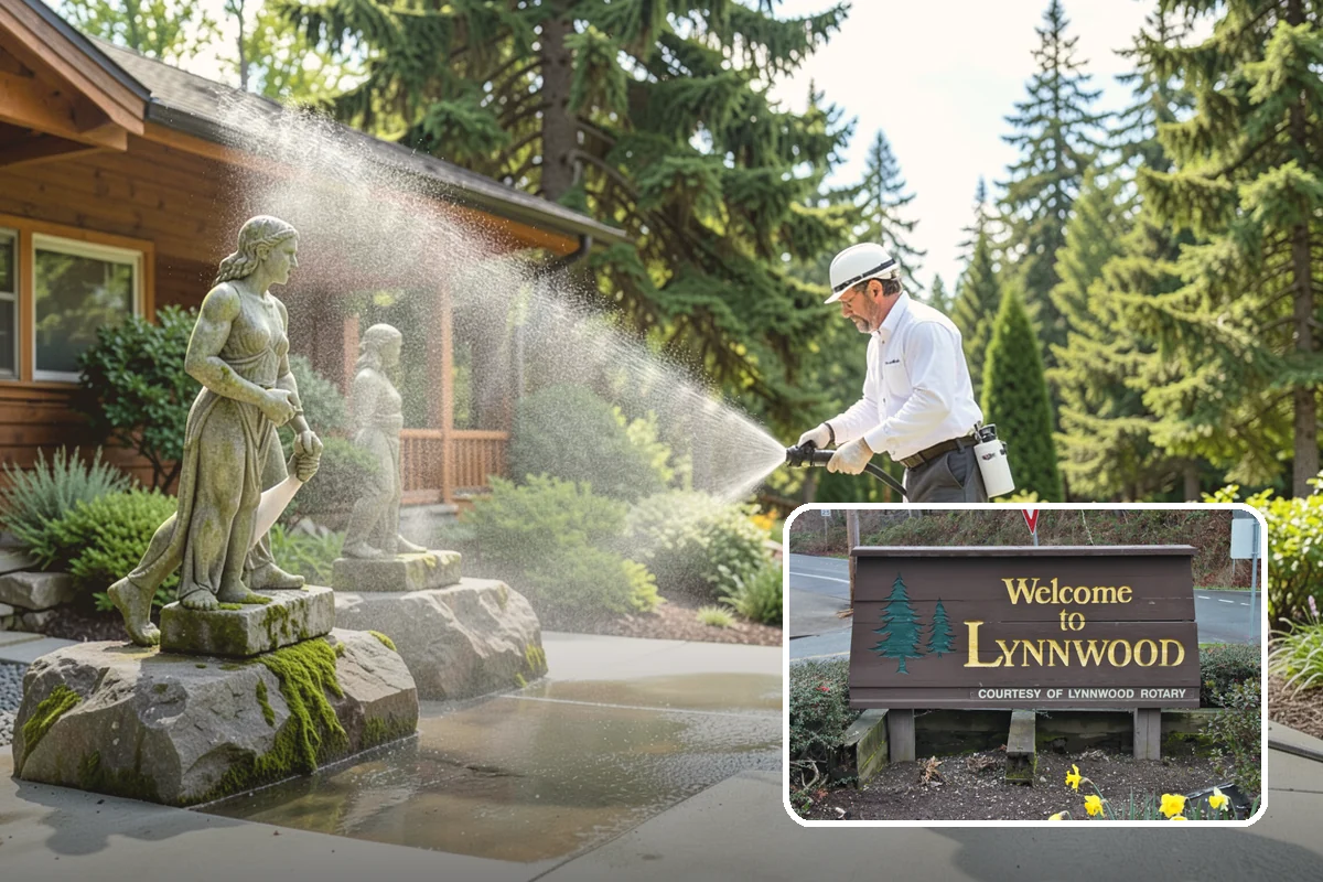 Church Exterior Cleaning in Lynnwood, Snohomish County, WA - Cleans aged brick, stone, and stucco without eroding mortar