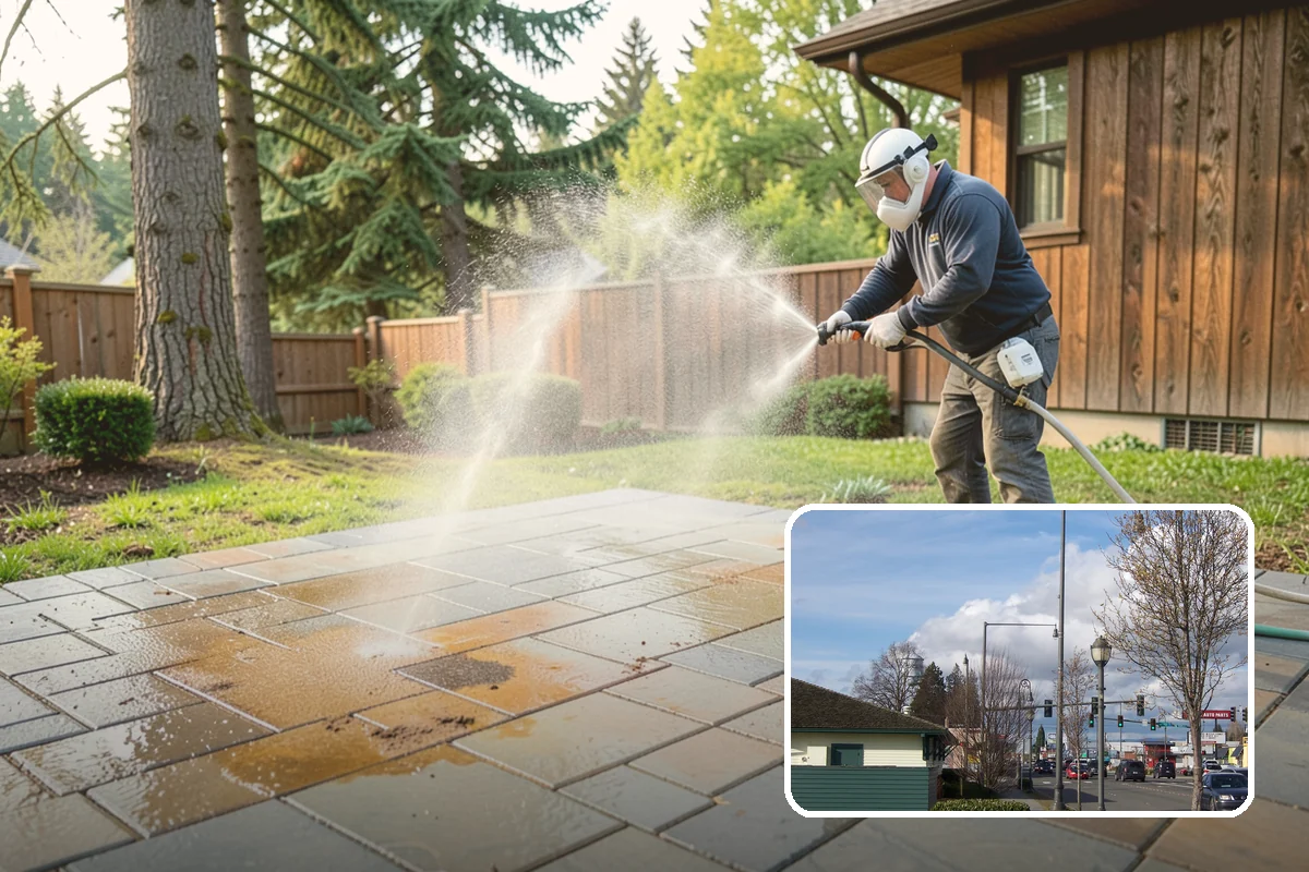 Church Exterior Cleaning in Marysville, Snohomish County, WA - Cleans aged brick, stone, and stucco without eroding mortar