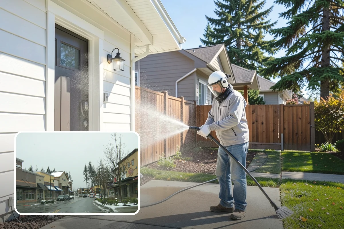 Church Exterior Cleaning in Mill Creek, Snohomish County, WA - Cleans aged brick, stone, and stucco without eroding mortar