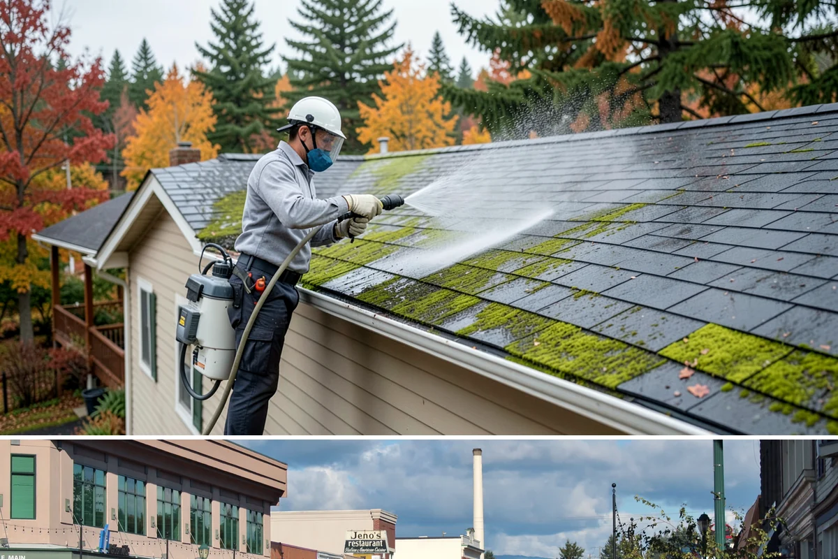 Church Exterior Cleaning in Monroe, Snohomish County, WA - Dry spring and summer months are safest for masonry work, timing a refresh ahead of major holiday services.