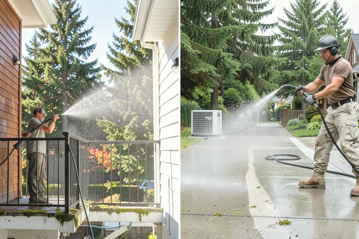 Church Exterior Cleaning in Mountlake Terrace, Snohomish County, WA - Assess masonry condition and test a discreet area first