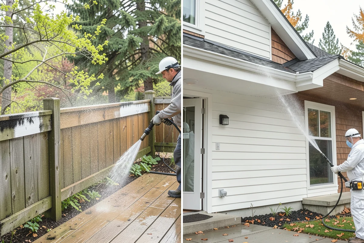 Church Exterior Cleaning in Mukilteo, Snohomish County, WA - Assess masonry condition and test a discreet area first