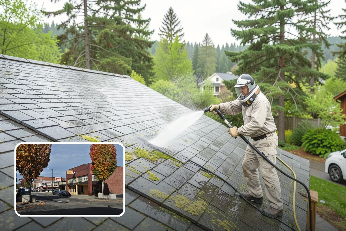 Church Exterior Cleaning in Puyallup, Pierce County, WA - Cleans aged brick, stone, and stucco without eroding mortar