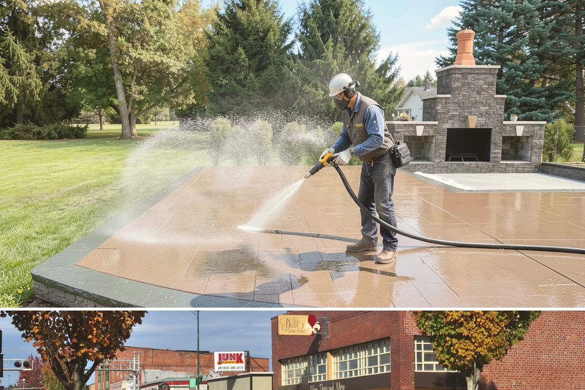 Church Exterior Cleaning in Puyallup, Pierce County, WA - Dry spring and summer months are safest for masonry work, timing a refresh ahead of major holiday services.
