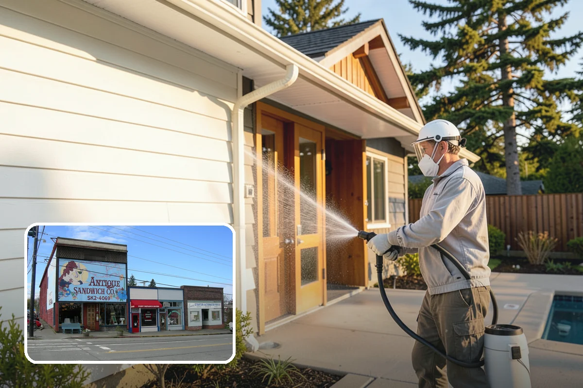Church Exterior Cleaning in Ruston, Pierce County, WA - Cleans aged brick, stone, and stucco without eroding mortar