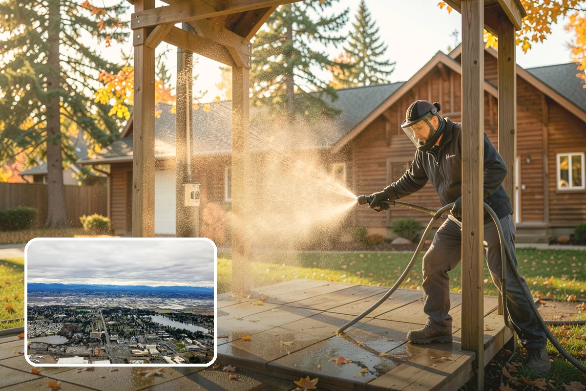 Church Exterior Cleaning in SeaTac, King County, WA - Cleans aged brick, stone, and stucco without eroding mortar