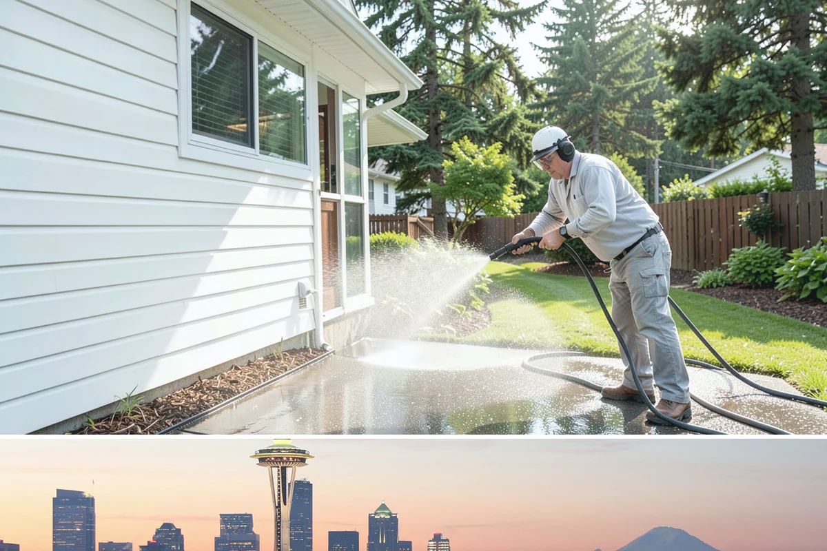 Church Exterior Cleaning in Seattle, King County, WA - Dry spring and summer months are safest for masonry work, timing a refresh ahead of major holiday services.